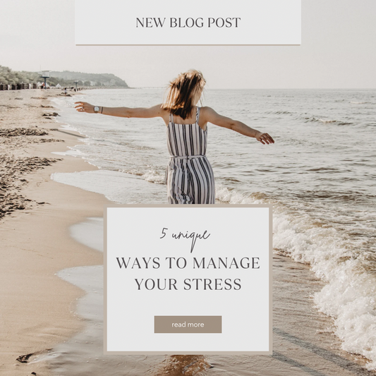 5 unique ways to manage your stress