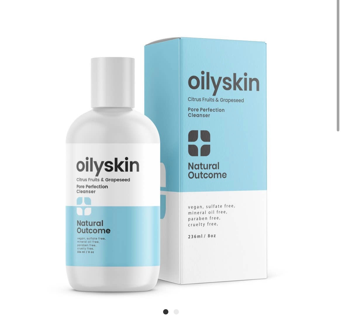 Oily skin cleanser