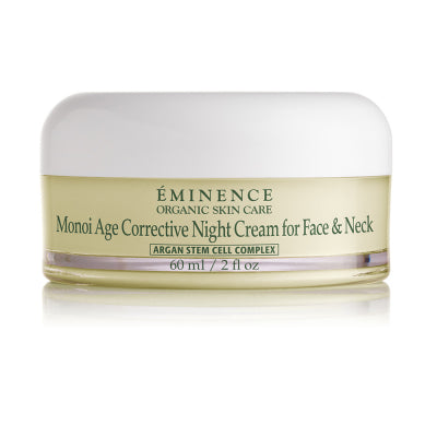 Monoi Age Corrective Night Cream for Face & Neck | 2oz